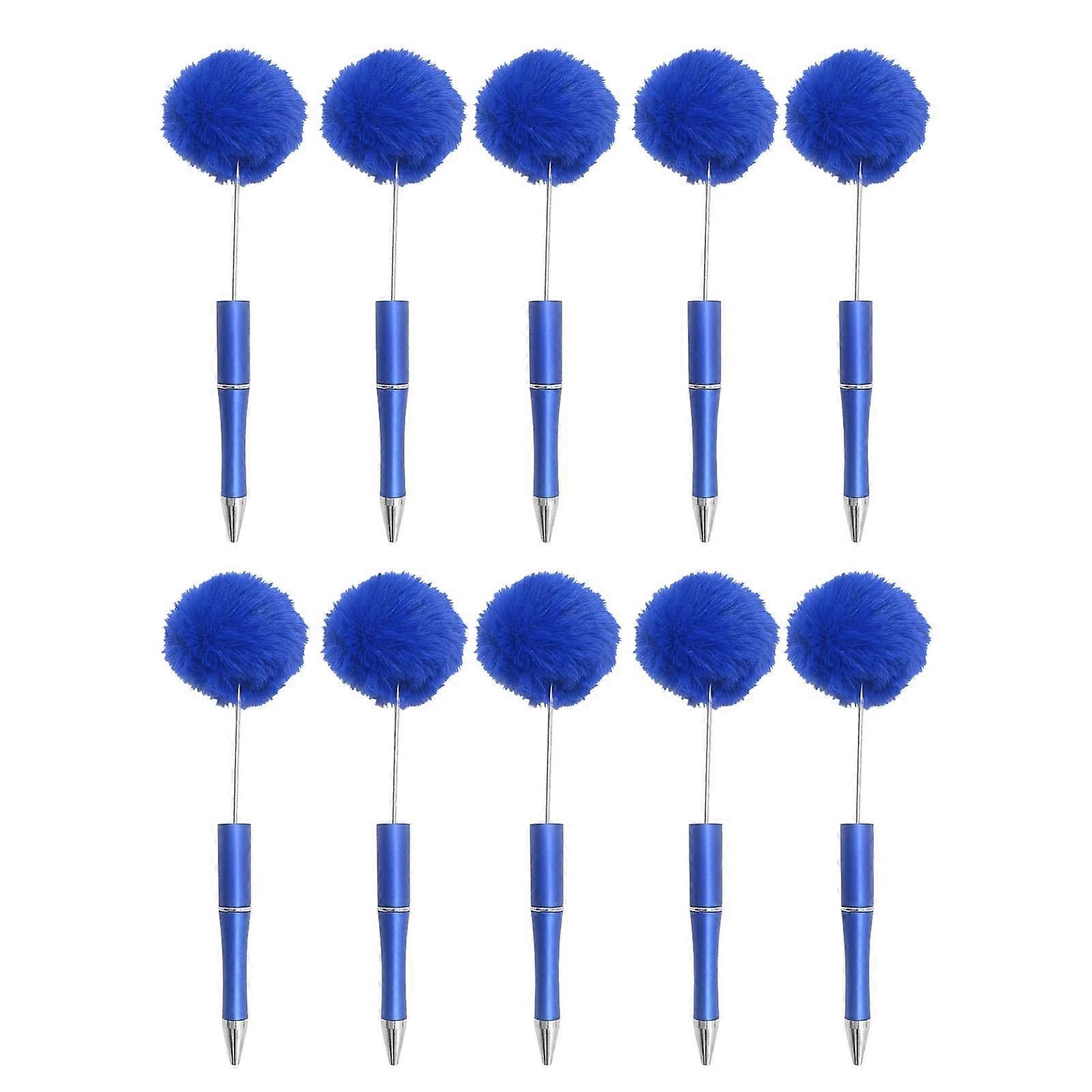 10 Pieces Assorted Bead Pens Multipurpose for Classroom Drawing Taking Notes red