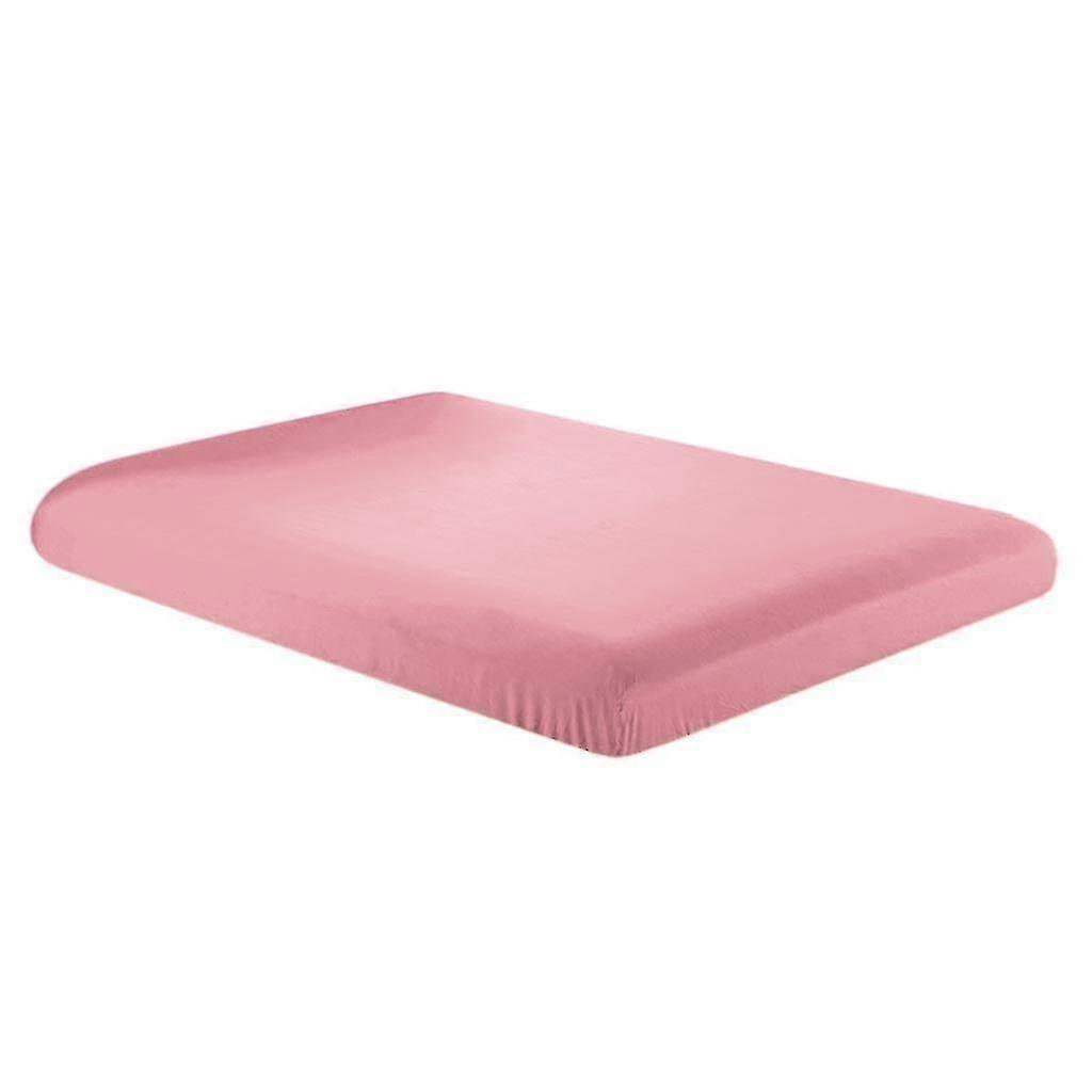 Mattress Cover Classic Fitted 100% Cotton Fitted Sheet In Many Colours 90 X 200cm