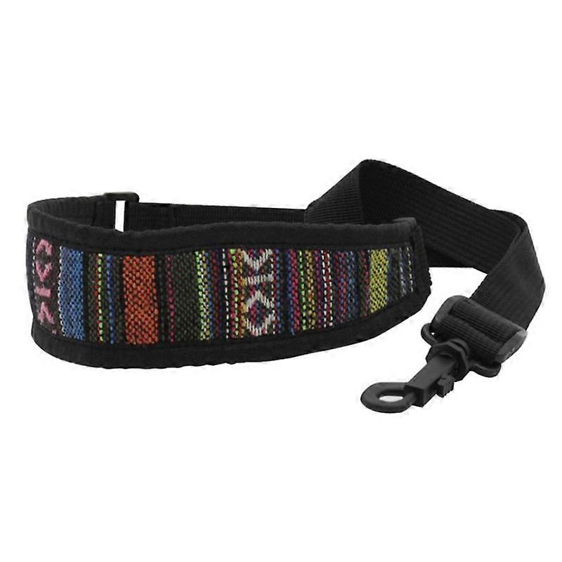 Cotton Saxophone Neck Strap with Swivel Snap for Alto Tenor Soprano Sax Replacement Parts Vintage Style