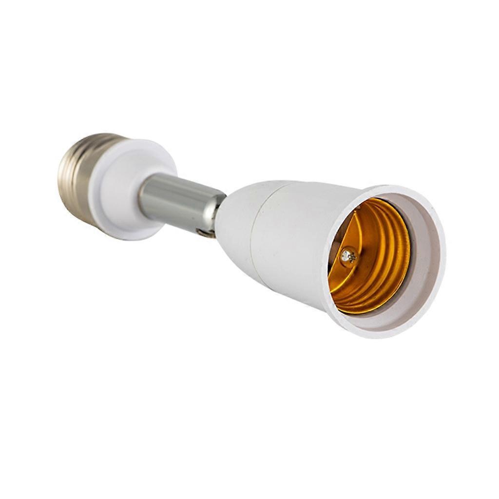 E27 Medium Base Socket Extender Adapter, 180 Degree Bendable Light Fixture