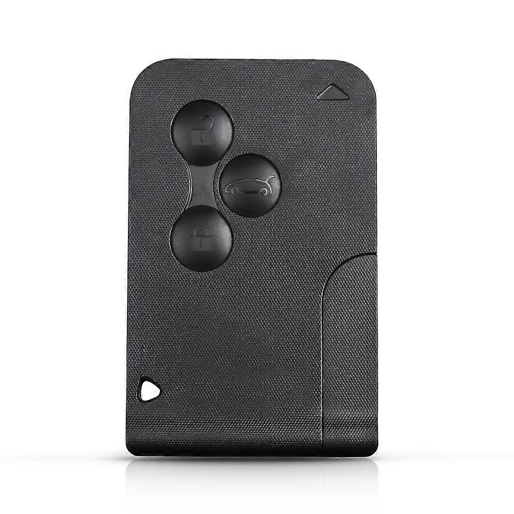 3 Button 433Mhz ID46 PCF7947 Chip with Emergency Insert Blade Smart Remote Key For Renault Megane Scenic 2003-2008 Card