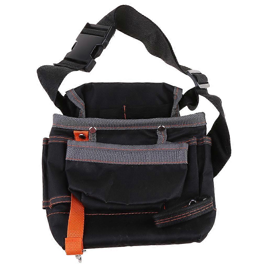 8 Pockets Tools Belt Electrician Tool Pouch with Adjustable Belt Maintenance Too