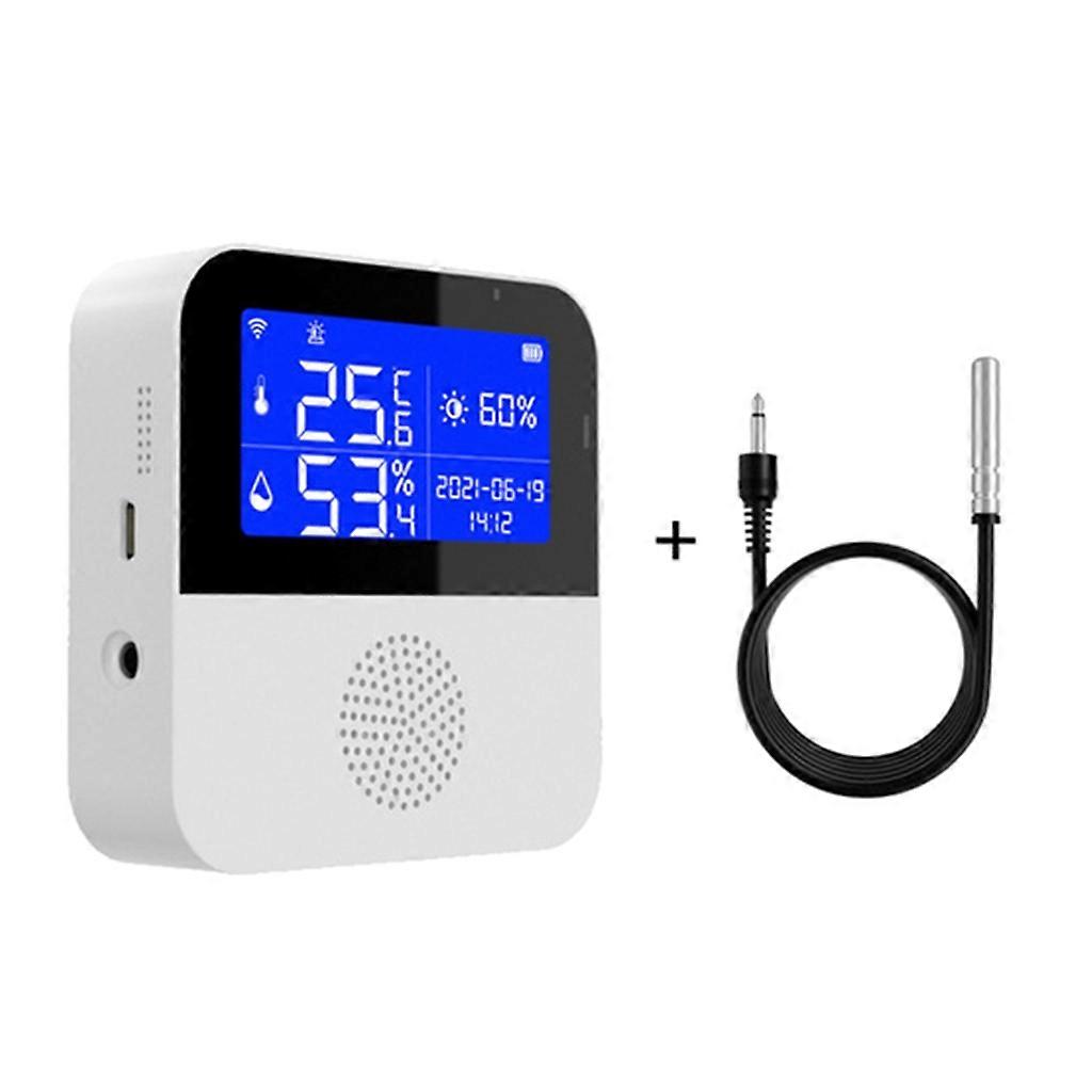 Indoor Sensor Hygrometer Thermometer Detector with 2.9-inch LCD Display Screen
