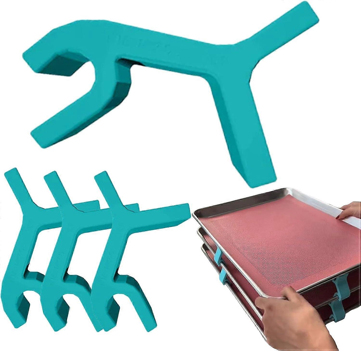 4pcs Baking Sheet Stacker, Tray Stackers for Sheet Pans,Household Stackers for Freeze Dryer Trays