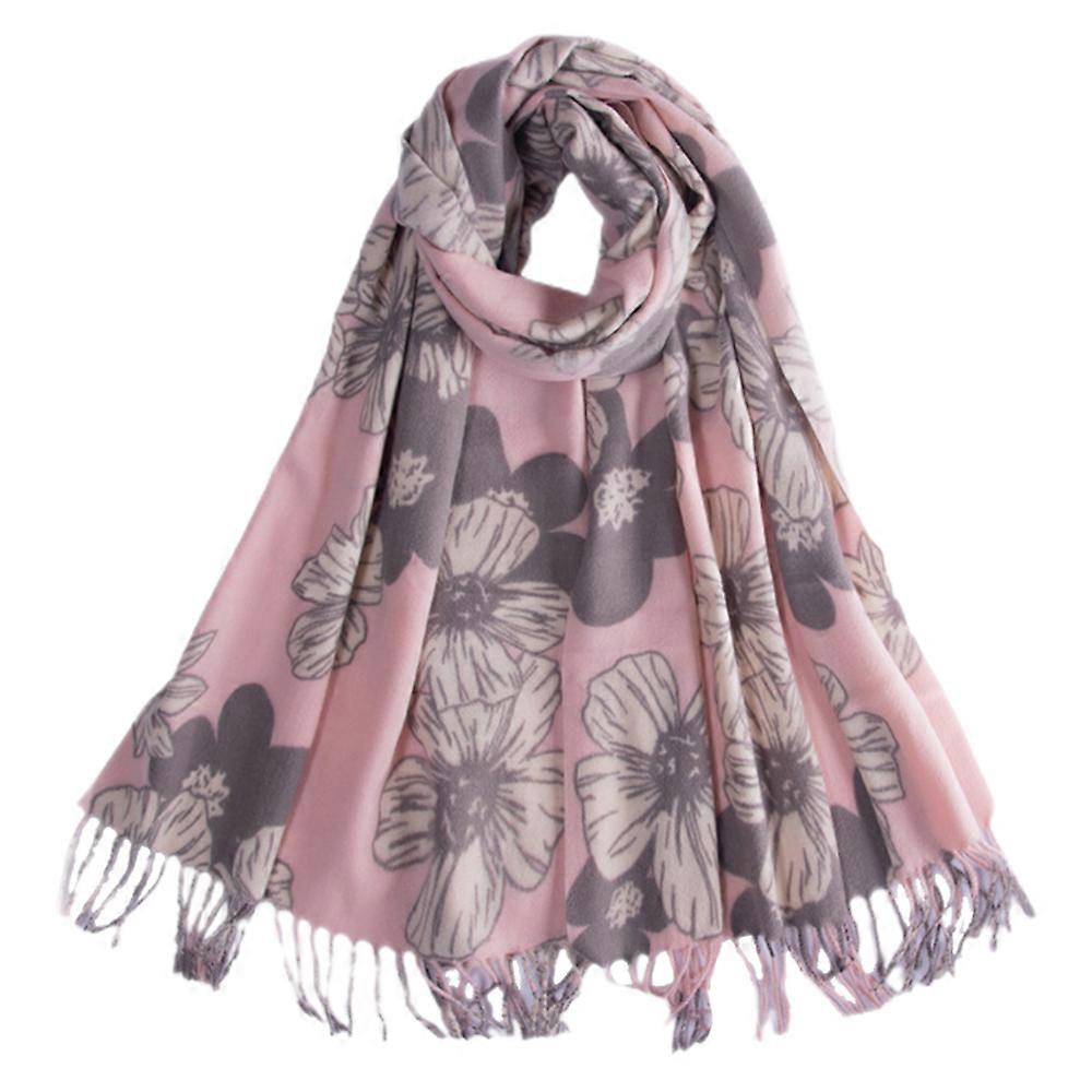 Floral print scarf