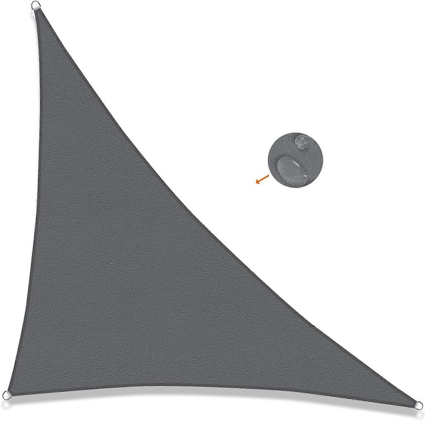 Triangular Shade Sail 3x3x4.25m Waterproof Shade Cloth UV Protect