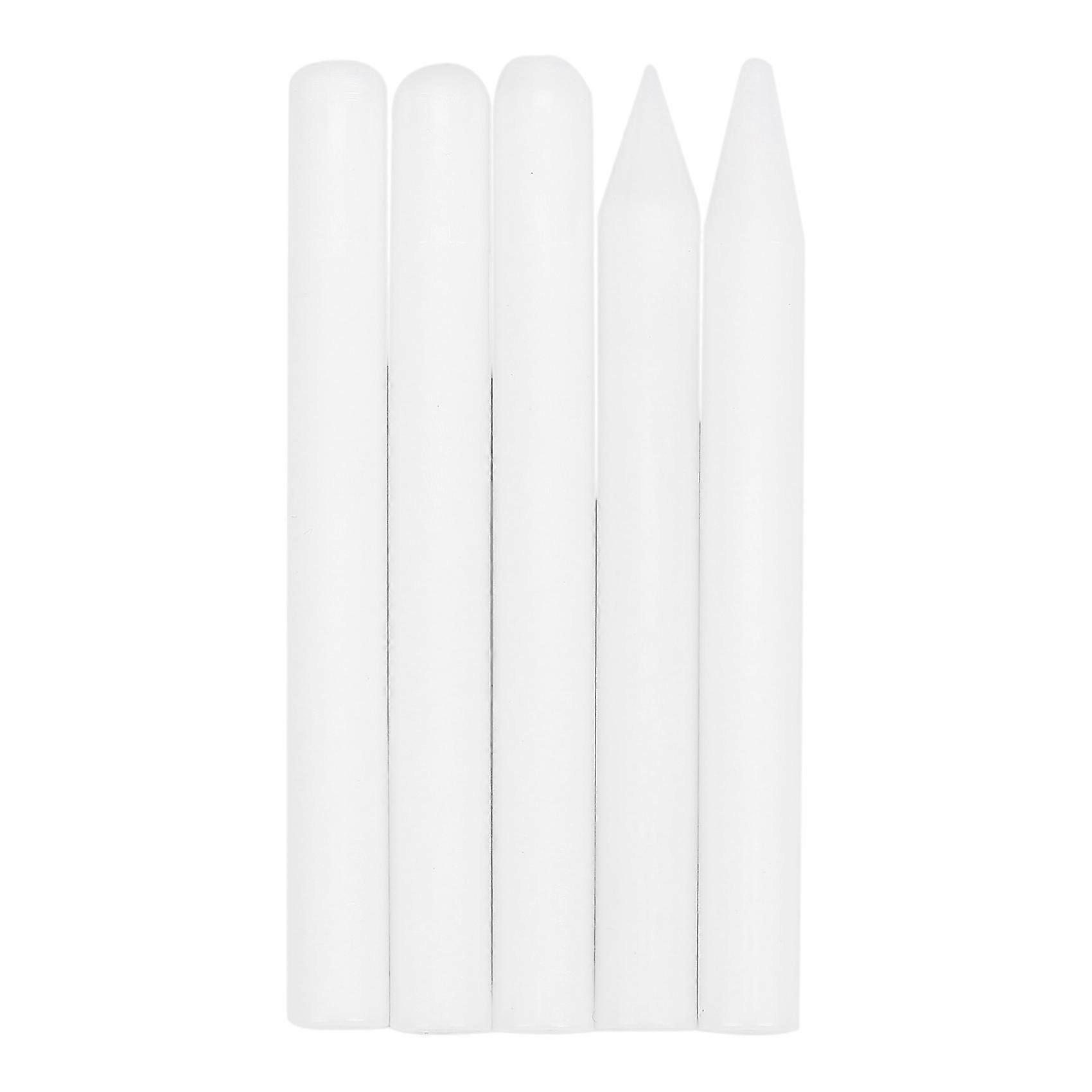 5pcs/set Tap Down Tools White Nylon Pen Tool Paintless Dent Repair Tools Hand Tool