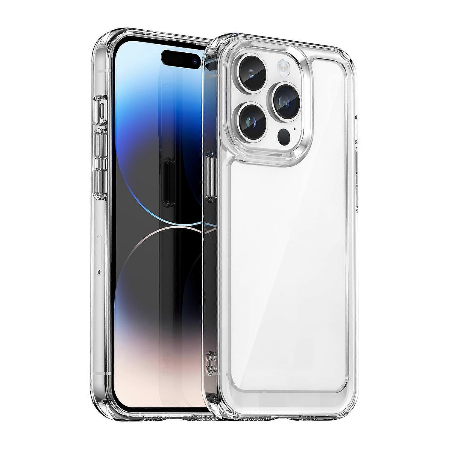 Acrylic + TPU Phone Case For iPhone 15