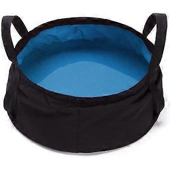 Portable Folding Bucket Bowl Multi-functional 10l Collapsible Basin For Outdoor