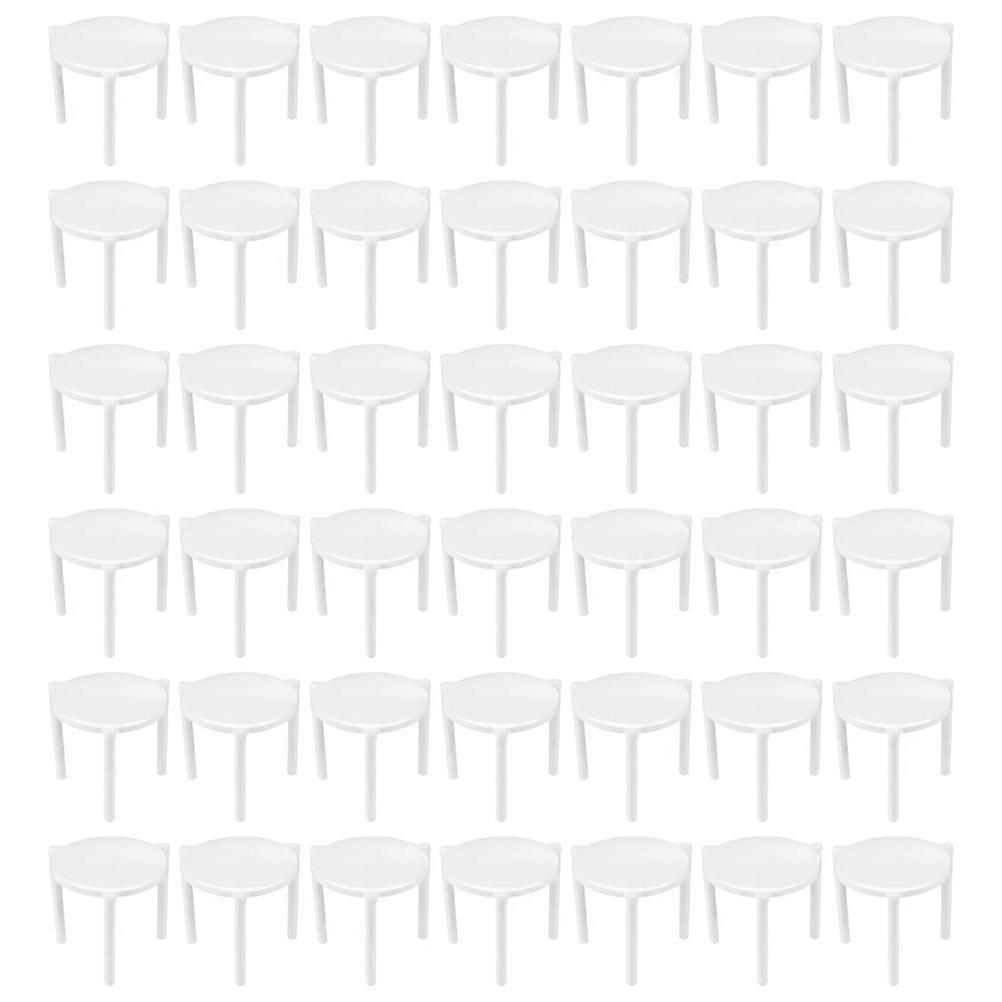 100 Pcs Table Top Tripod Desktop Stand Tabletop Pizza Saver Desktop Protector Pizza Takeout Saver