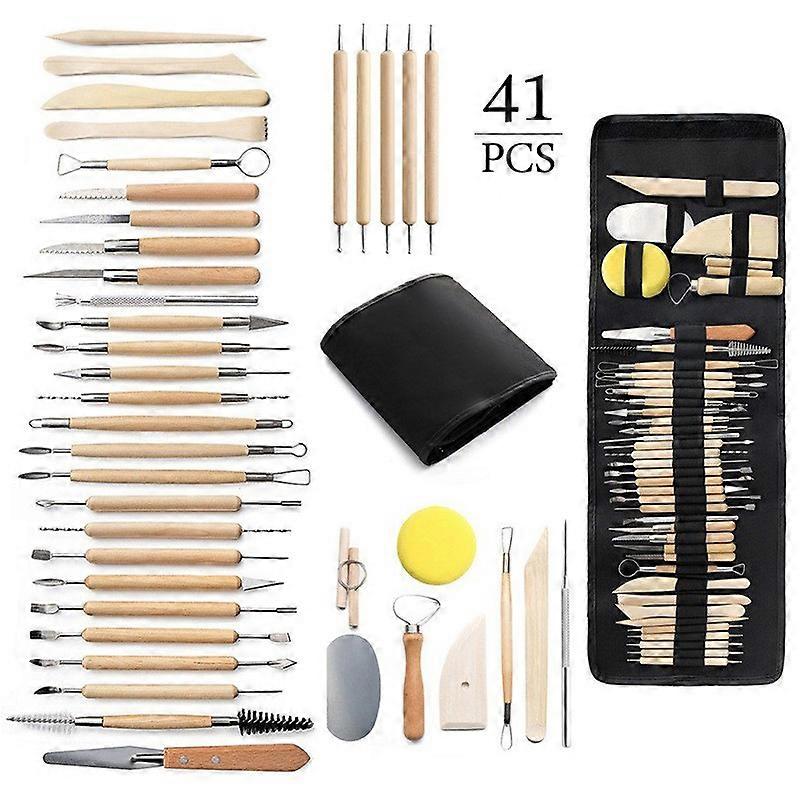 Pottery Tools Clay-fired Pottery,Diy Art (41-piece Set)