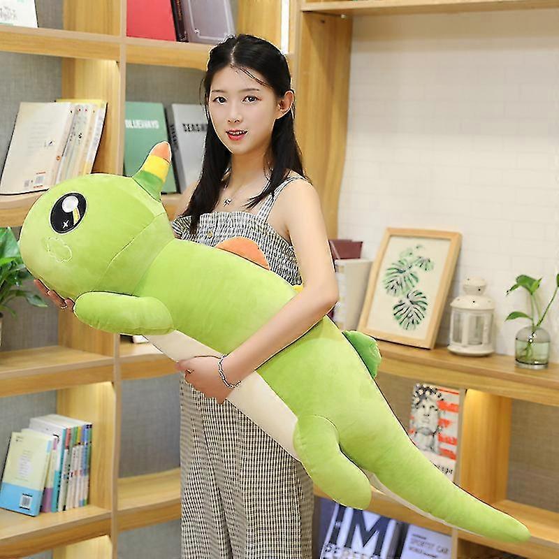 1pc 60/120cm minunat unicorn dinozaur din plus Jucării Kawaii umplute Soft Animal Desene animate Dino Dolls pentru copii Fete Ziua de nastere Xmas Cadouri