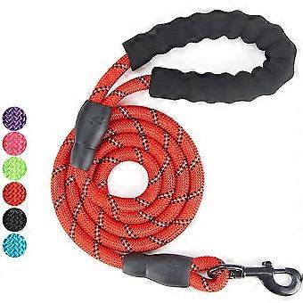 5 Ft Dog Leash With Comfortable Padded Handle, Strong Reflective Seams Of The Training Leash