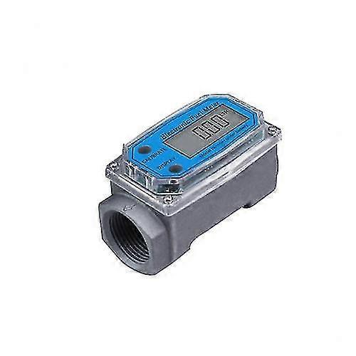 K24 Digital Display Electronic Liquid Crystal Multi-function Measuring Fuel Flow Meter
