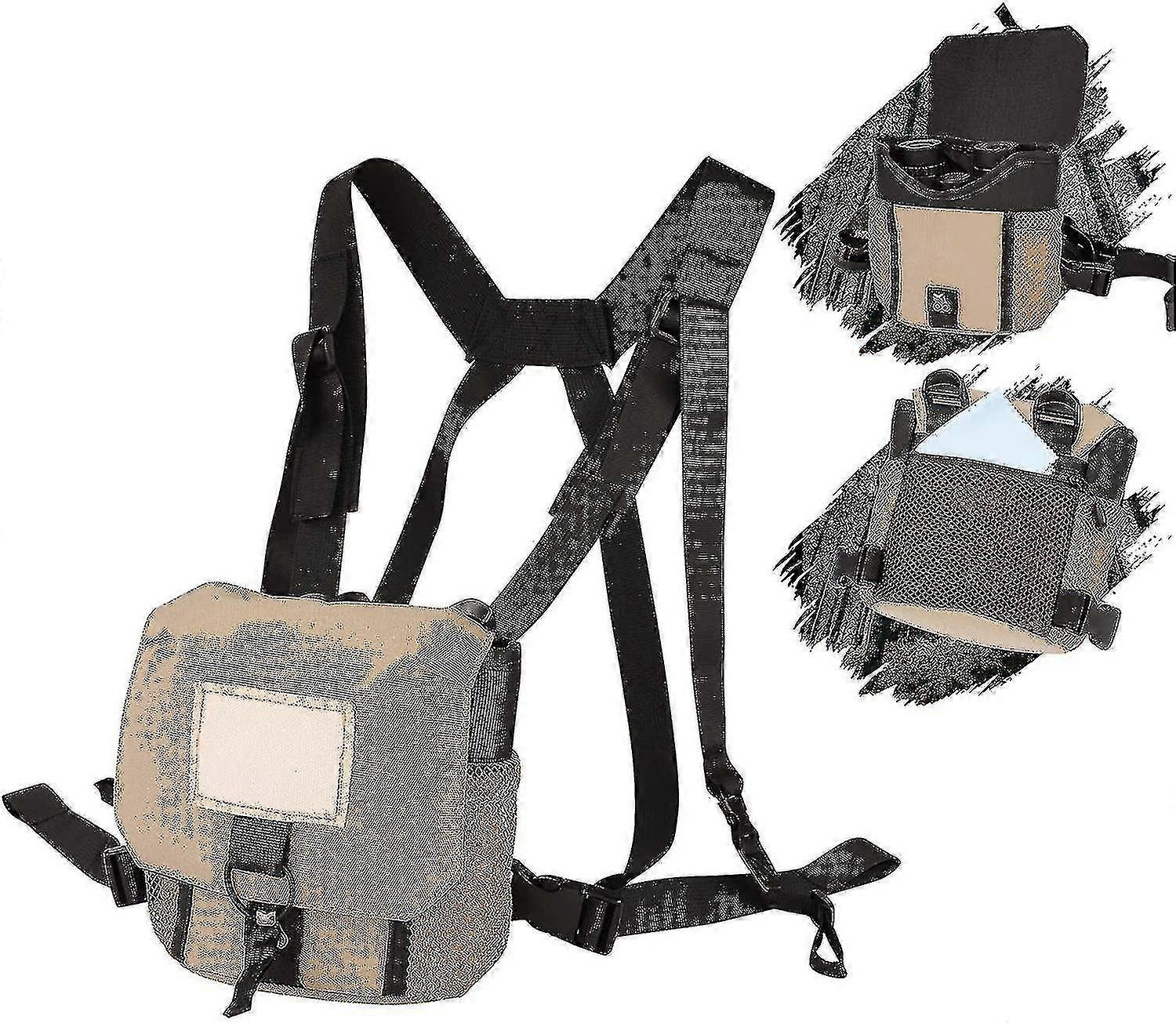 Binocular Bag Case With Harness, Binoculars Chest Pack Bag