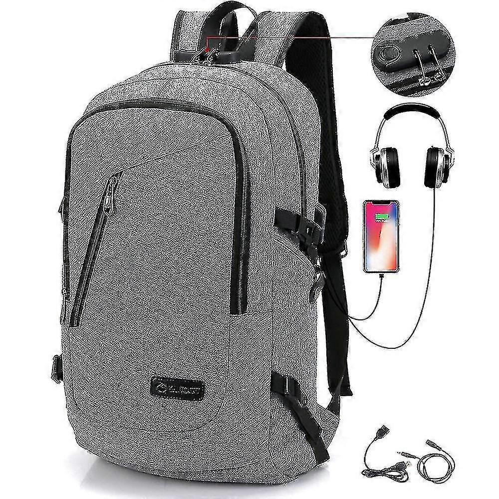 Duomi Student Backpack Usb Charging School Bag Youth Computer Bag