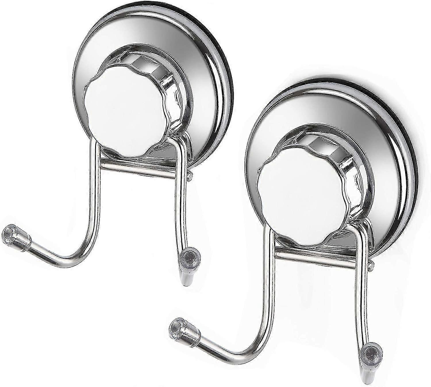 Suct Hooks Dama Less Steel Hook, 2 Pack