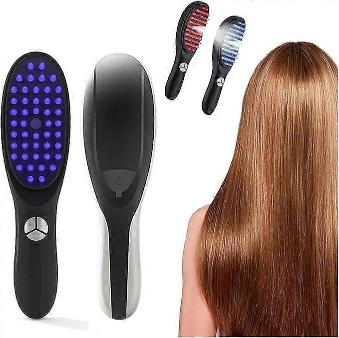 Spray Vibrating Massager Comb,Multifunctional Soft Massage Heads Spray Massager Comb,Scalp Soothing
