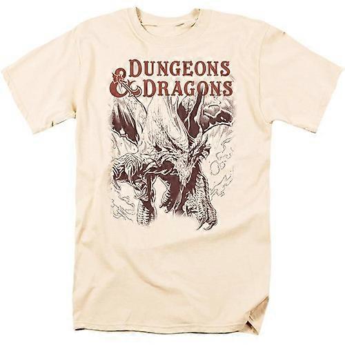 Dungeons & Dragons Mens Striking Dragon T-Shirt