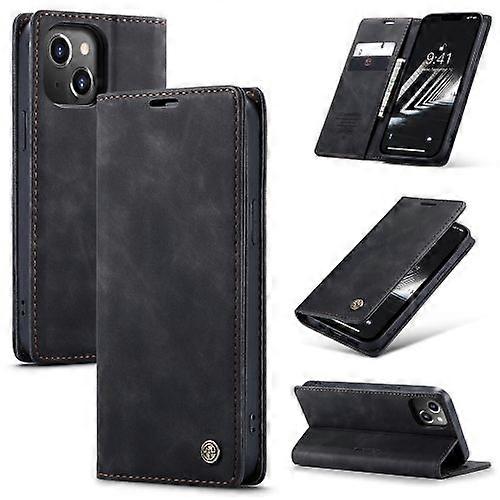 For iPhone 15 CaseMe 013 Multifunctional Horizontal Flip Leather Phone Case