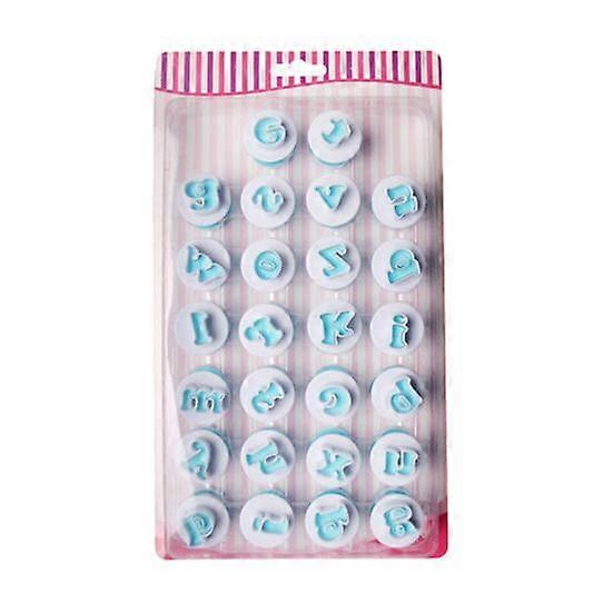 10/26Pcs Cake Mold Letters Shape Eco-friendly DIY Number Shape Baking Mould for Biscuit