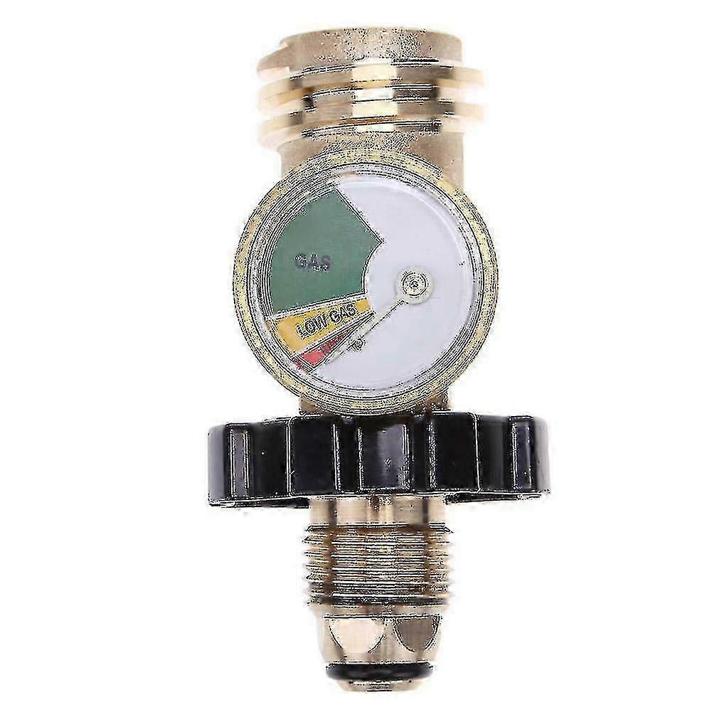 Universal Pol Propane Gas Gauge Meter Tank Rilevatore di perdite incorporato Compatibile Qcc1