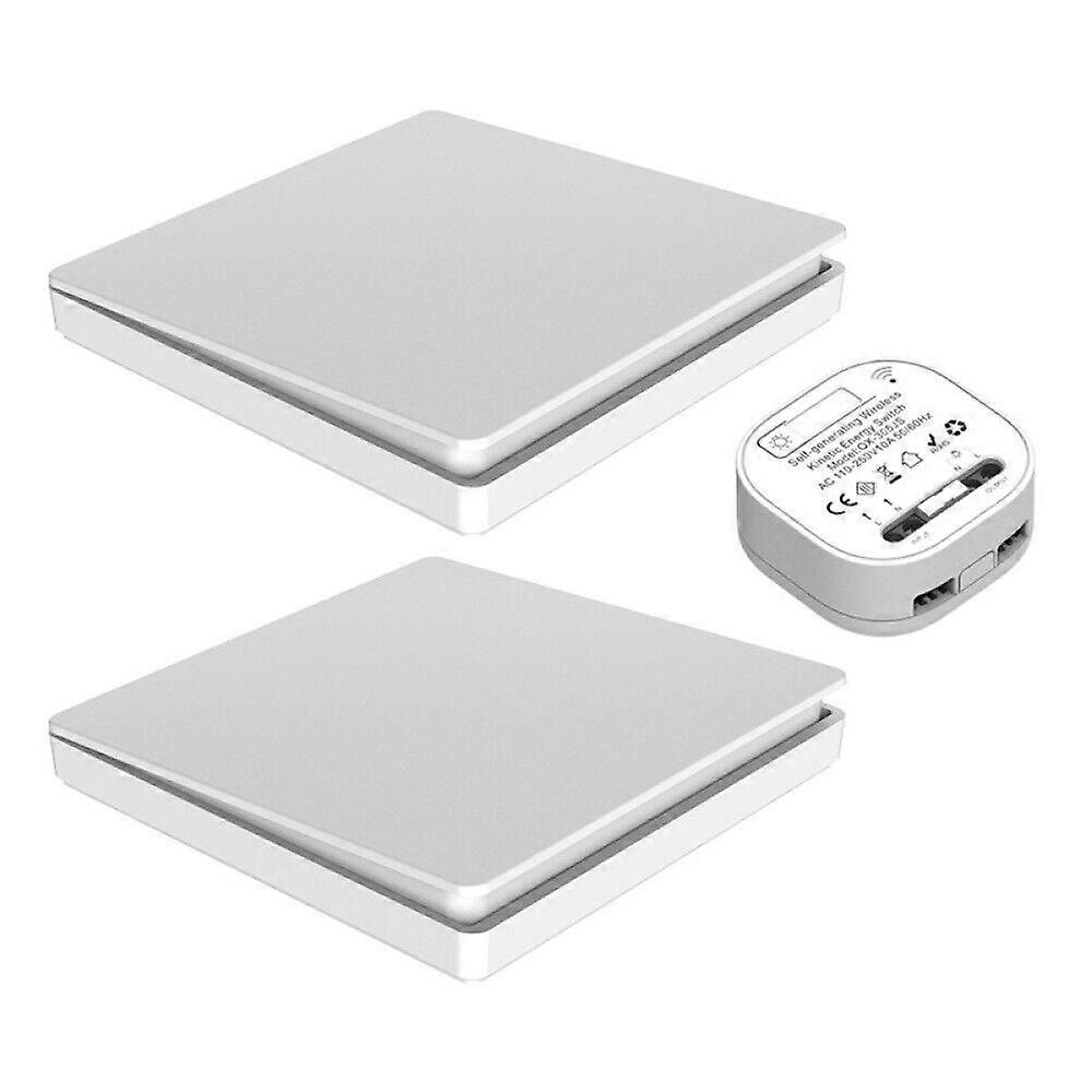 Wireless switch system battery-free wireless wall switch wireless receiver light switch