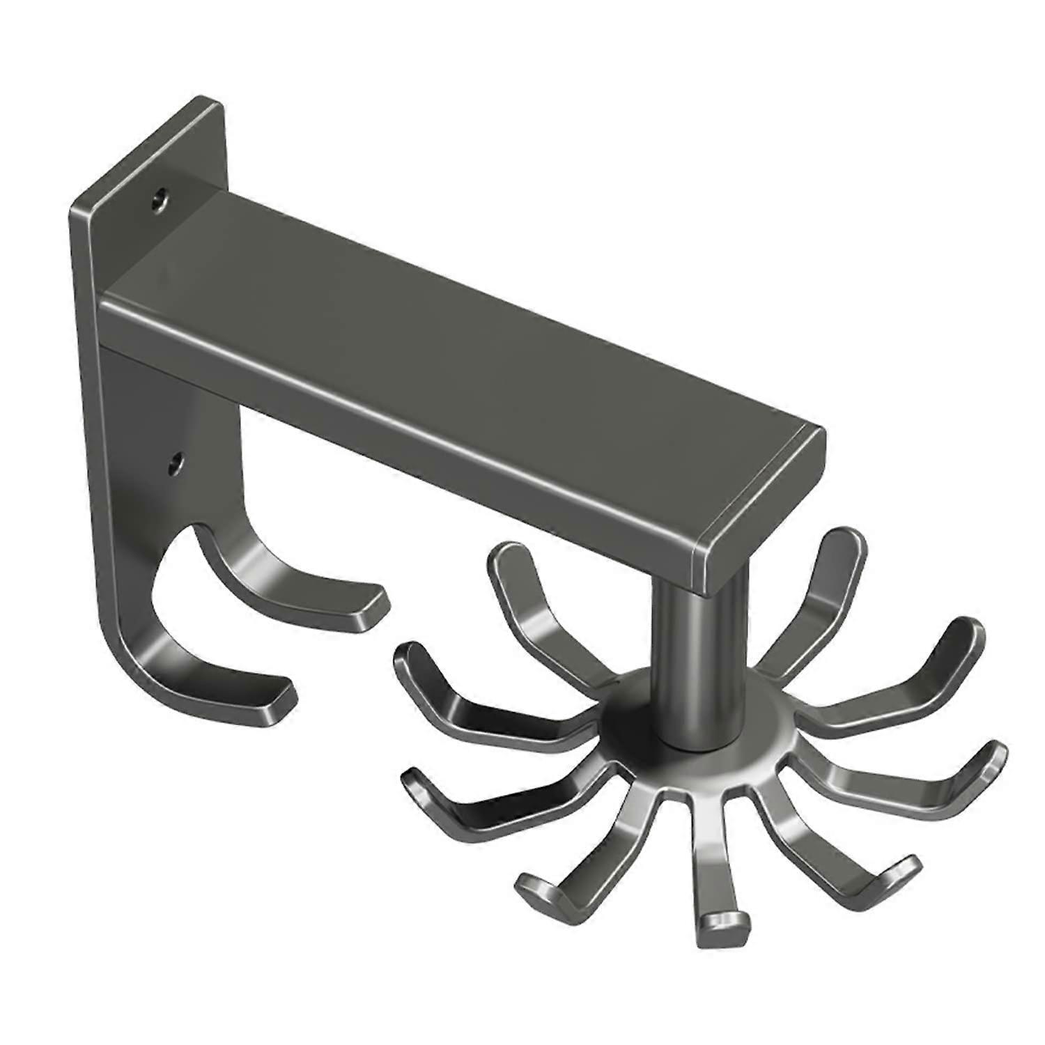 10 Rotatable Hangers for Under Cabinet Wall Mounted Storage