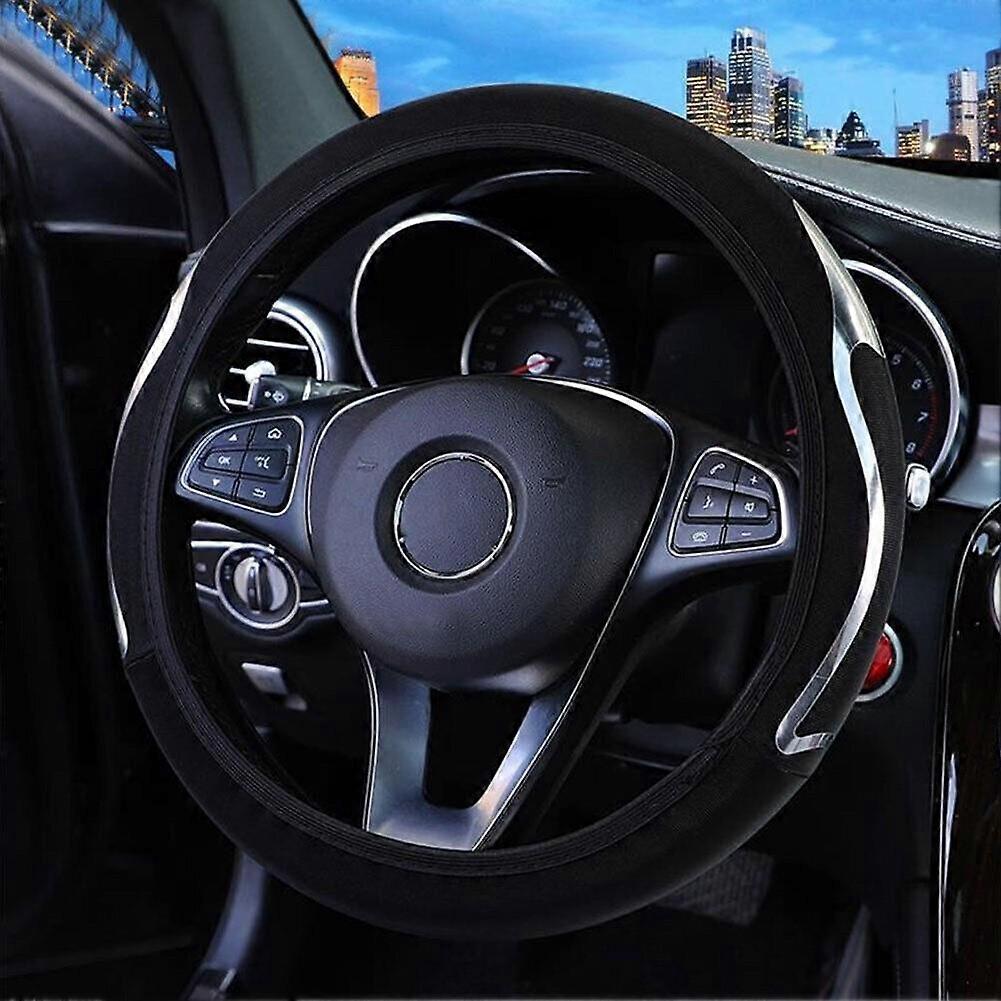 Softer Steering Wheel Universal Wear-resistant 37-38CM Blue