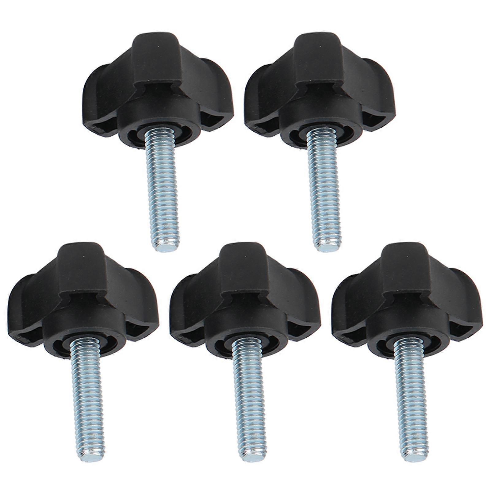 Adjustable, Knob Bolt, Plastic, Triangle Arc Handle