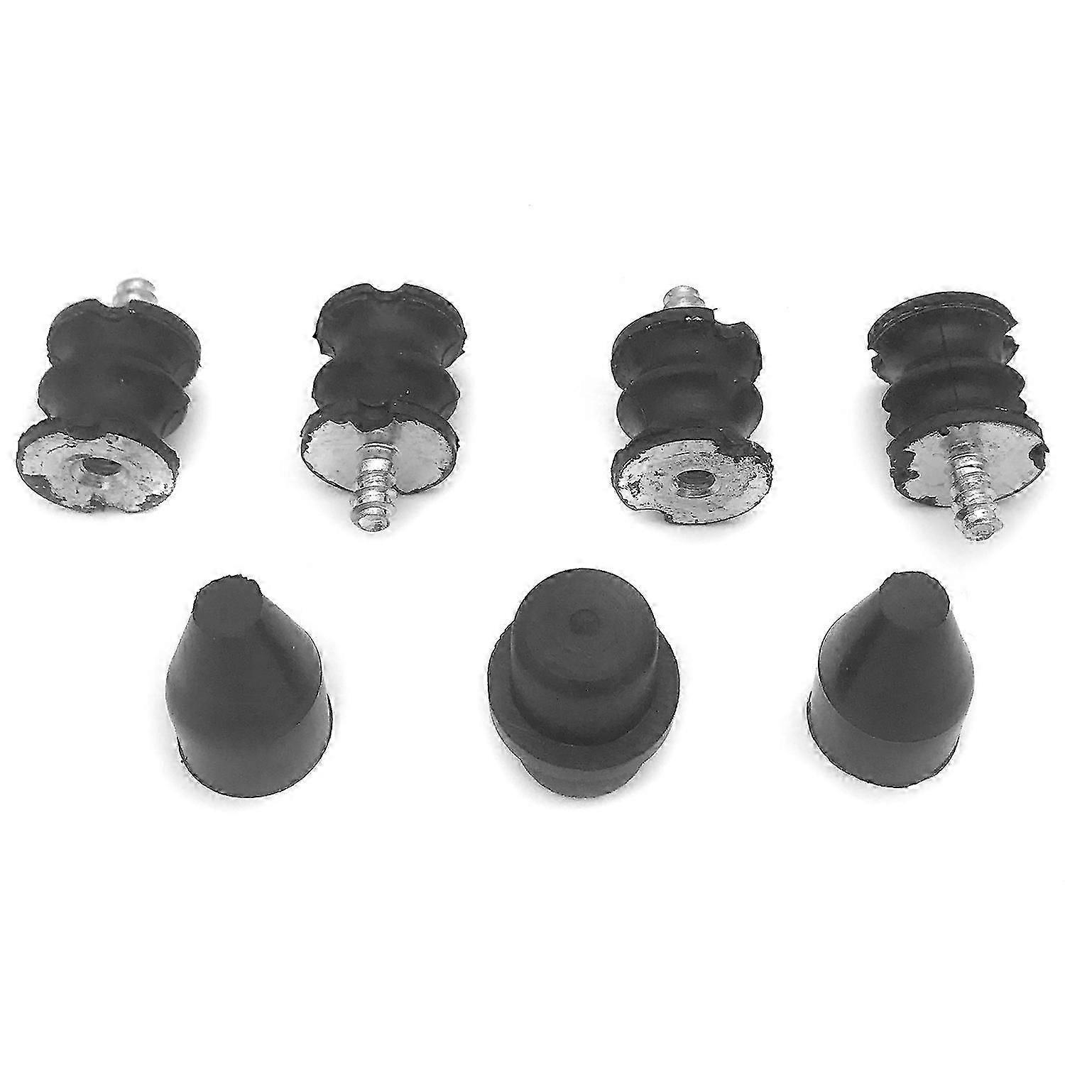 7 stk gummi fremre håndtak isolator buffer støt montering elementer sett passer for 136 137 141 142 motorsag deler