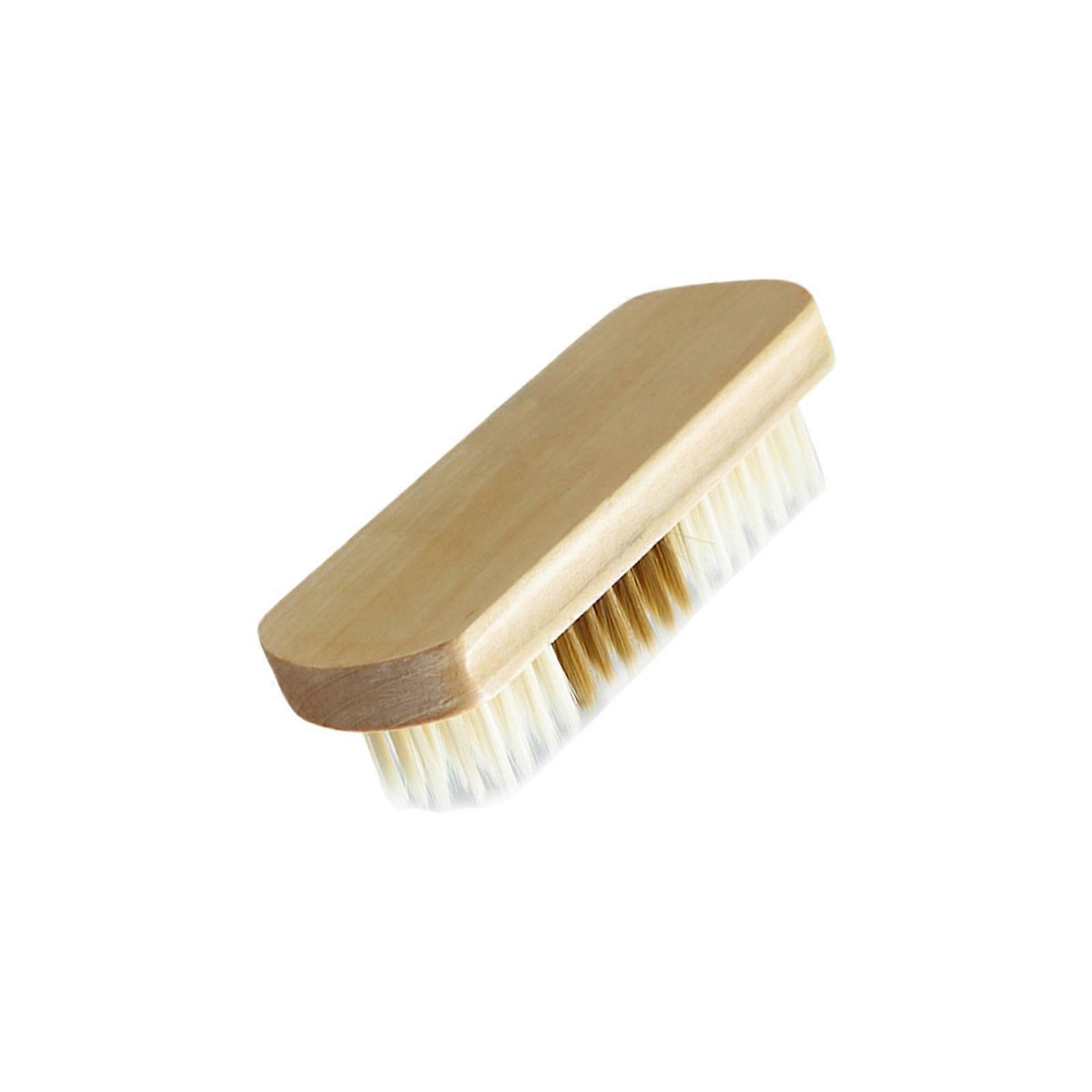 Soft-Bristle Laundry Brush: Gentle on Clothes and Shoes - Effectively Removes Dirt and Stains Without Damaging Delicate Fabrics