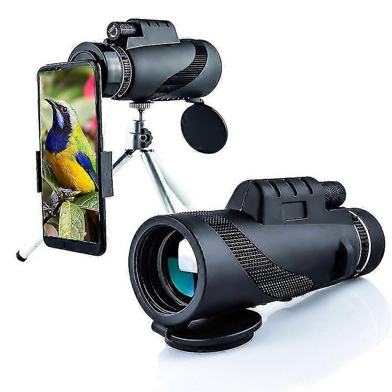 Monocular Telescope 10X55 High Power HD Monocular Waterproof with Durable and Clear Focus for Birds