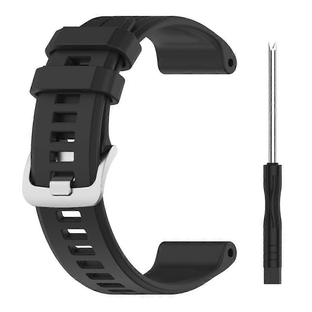 G1 silicone strap - black