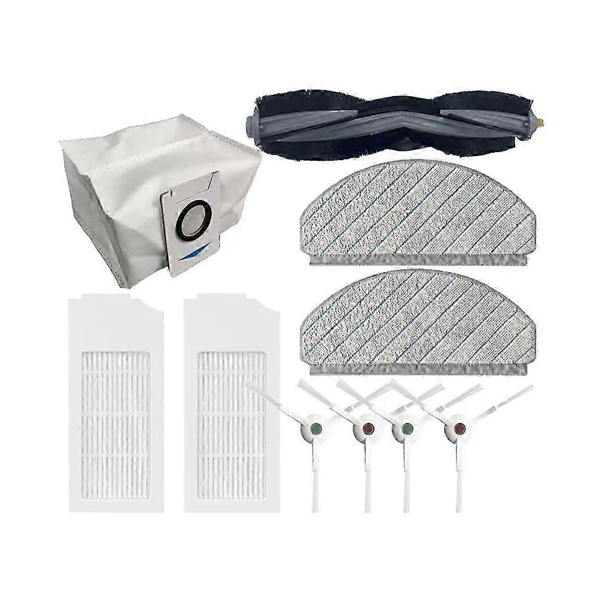 For Ecovacs Deebot T10/T10 Plus Robot Vacuum Cleaner Main Side Brush Dust Bag Hepa Filter Mop Cloth Spare Parts js