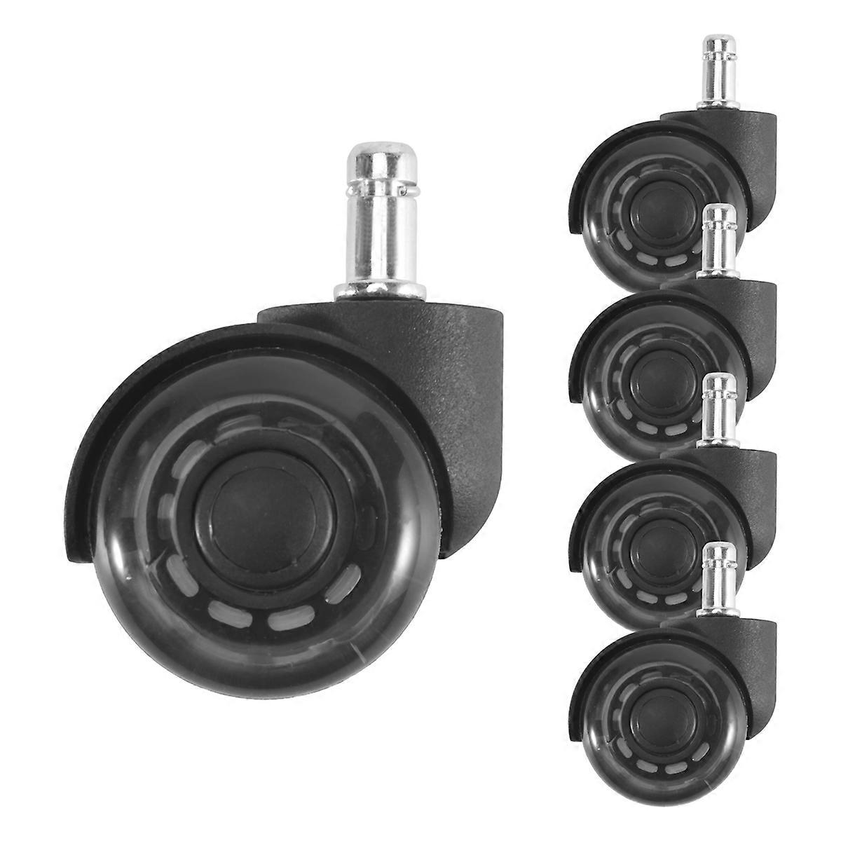 Office Chair Wheels,2 Inch Replacement Soft Mute Desk Caster Wheels