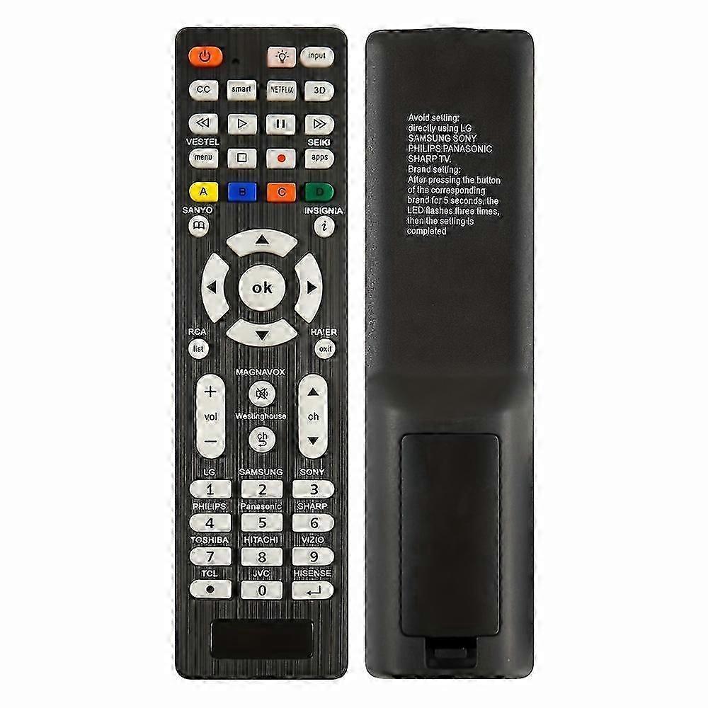Universal Remote Control RC-G008 Fit compatible Samsung, compatible Sony, compatible LG, compatible Philips, compatible Sharp, compatible Sanyo, compa