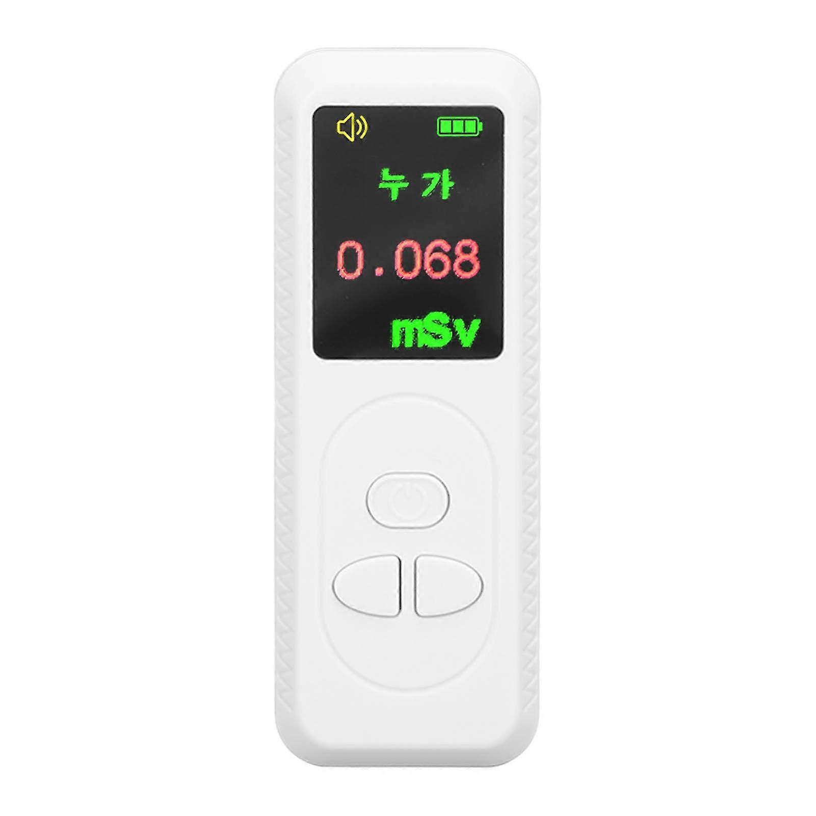 Nuclear Radiation Detector Portable Household Handheld Geiger Tube Radiation Tester for Beta Gamma X Ray