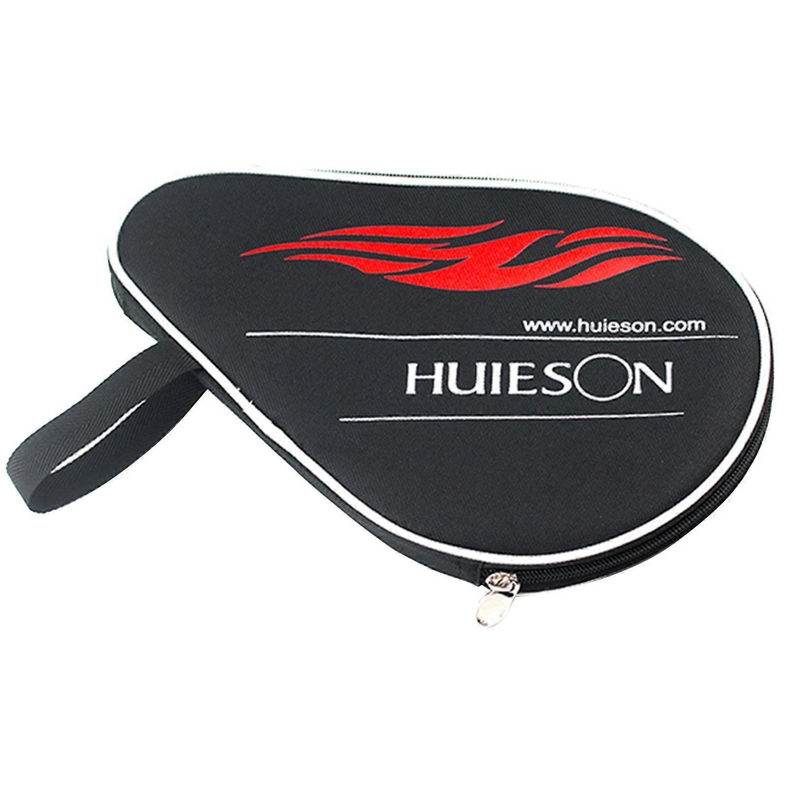 Table Tennis Racket for Case, Waterproof Zipper Enclosure Table Tennis for Case Tennis Racket Hard for Case for ping pon Black
