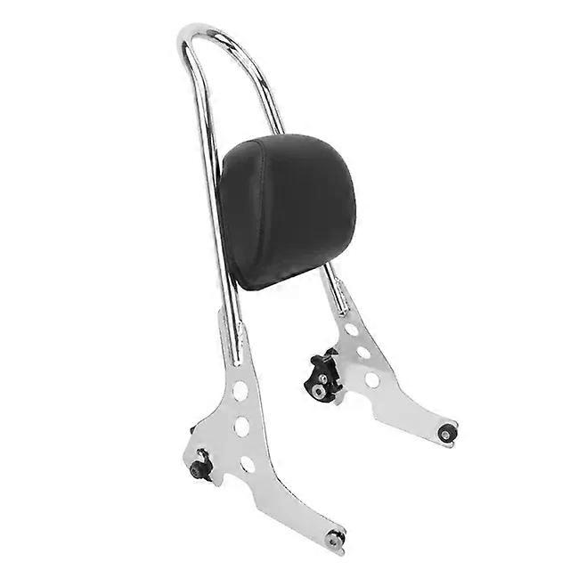 Motorcycle Accessories Detachable Rear Passenger Sissy Bar Backrest Cushion Pad compatible for Harl-ey Sportster XL 883 1200 2004-2022