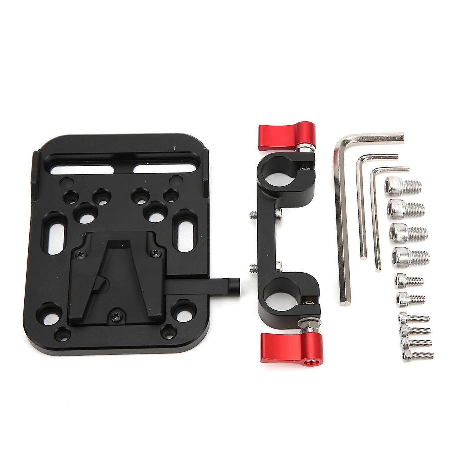 Battery Plate, Adapter, Clamp, Camera