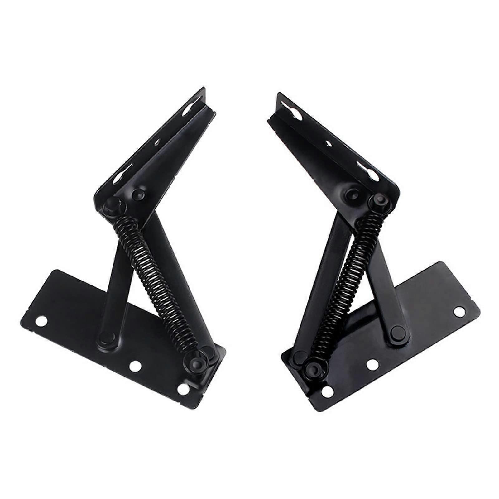 2-Piece Practical Door Hinge Set, 80-Degree Folding Sofa Bed Hinge, Heavy-Duty DIY Cabinet Door Hardware