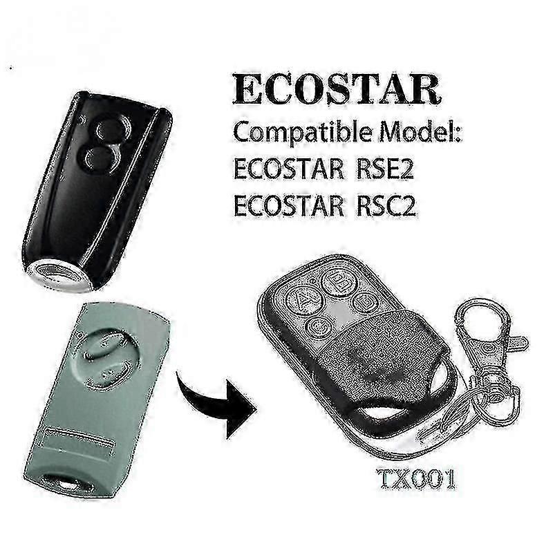 Yeni Küçük Uzaktan Kumanda Ecostar Rsc2 433 Hormann Rse2 433mhz Motor Liftronic 500 700 800 Hwy Değiştirin