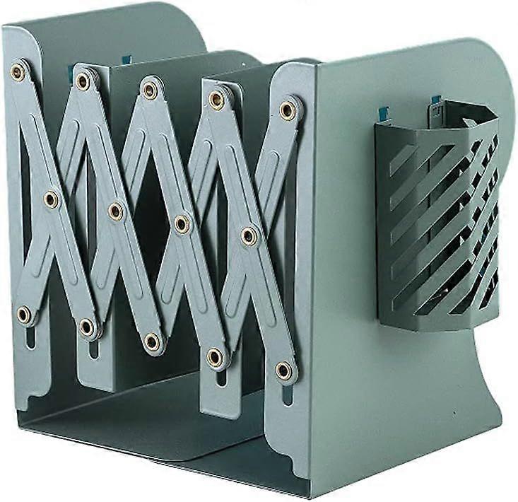 Adjustable Metal Telescopic Book Stand(Pink)