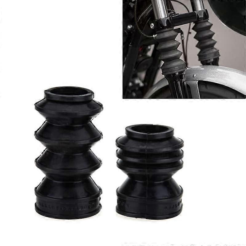 39mm Powersports Fork Guards,Universal Motorcycle Front Forks Covers Gaiters Gators Shock Boots