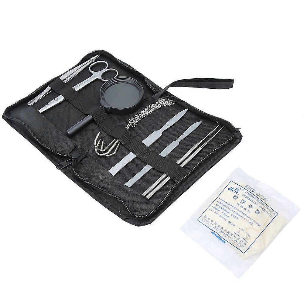 Σετ εξαρτήσεων ανατομής ανοξείδωτου για τα εργαλεία κτηνιατρικής ανατομίας εργαστηρίων βιολογίας