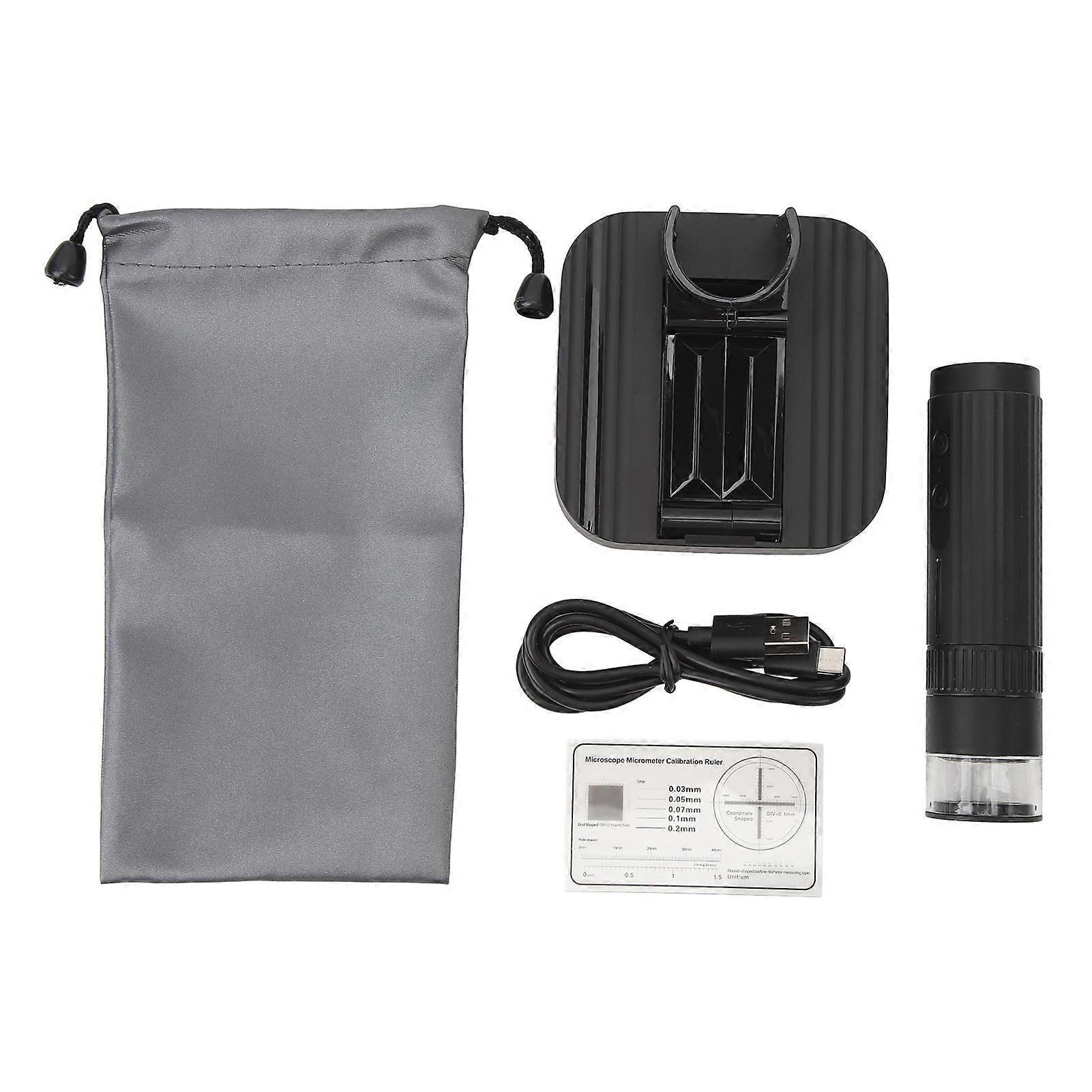 Wireless Digital 2MP 1000X Magnification WiFi with 8 Light USB APP Handheld Microscope Camera for Circuit Board