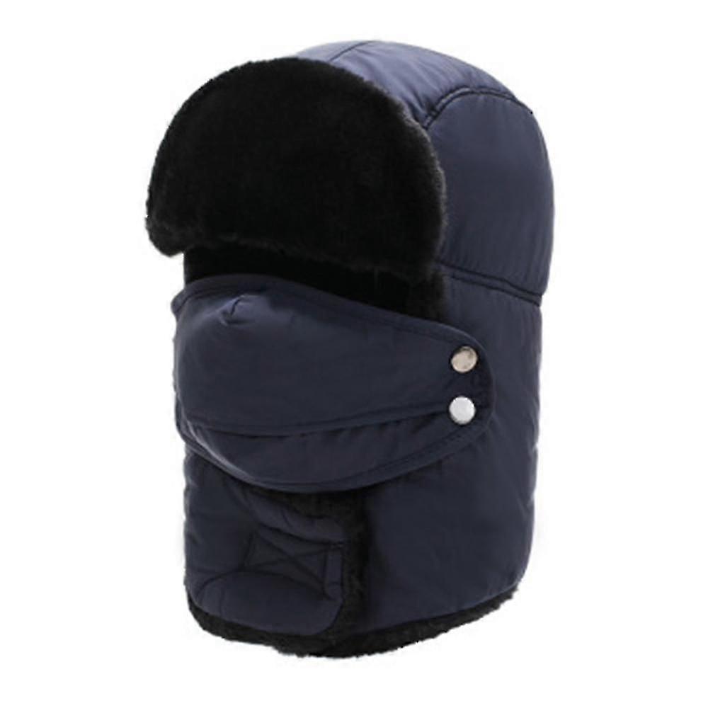Unisex Winter Hat With Ear Flaps,faux Fur Hat