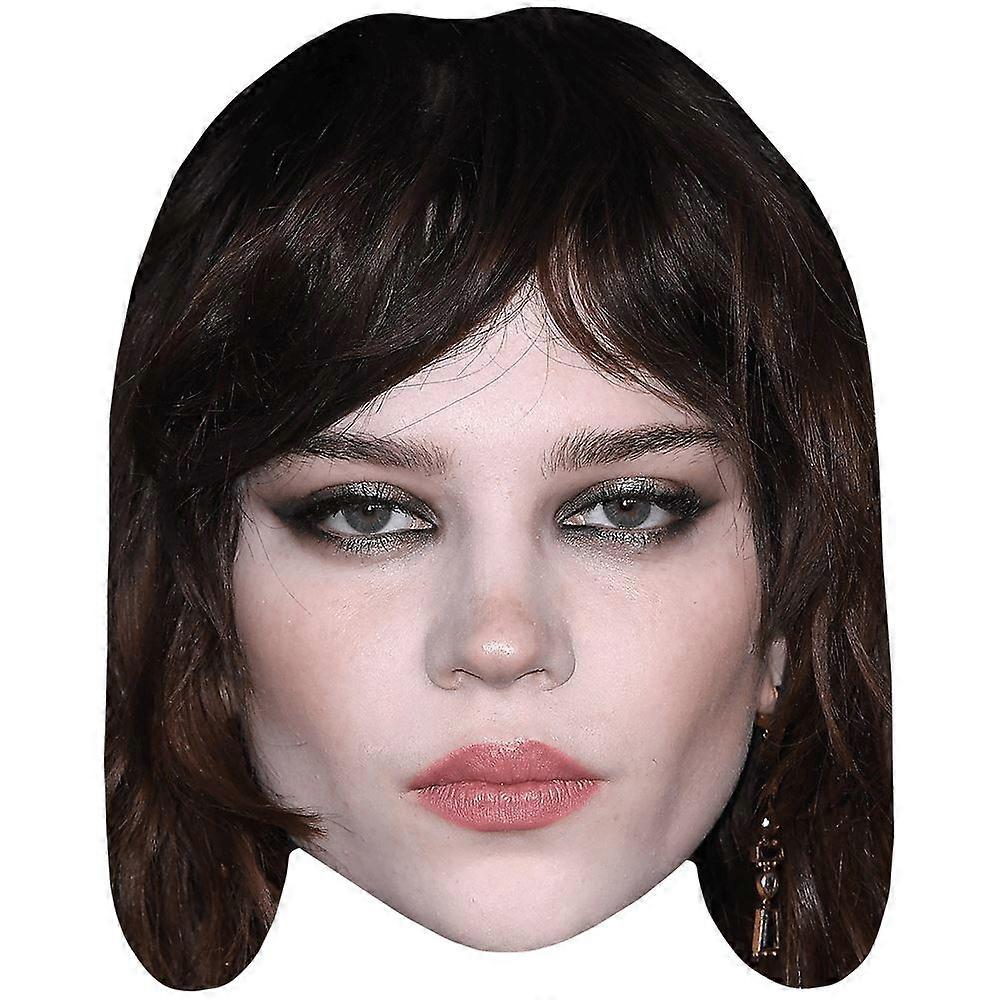 Sophie Thatcher (Makeup) Celebrity Mask, Flat Card Face