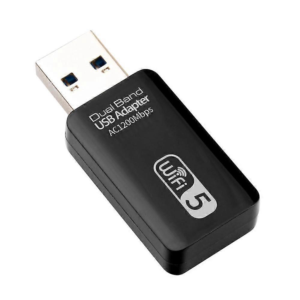 1200Mbps 5Ghz מתאם WiFi USB USB 3.0 מקלט רשת Wi-Fi אנטנת Wi-Fi Dual Band 2.4G >le Wifi דונגל מודול Ethernet למחשב נייד